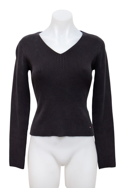 #107 Tommy Hilfiger T-shirt Black | c. 197 | Size 8