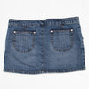 #058 10 Mini Skirt Blue | c. 204 | Size 14