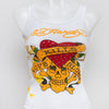#45 Ed Hardy Tank Top White | c. 193 | Size 8/10