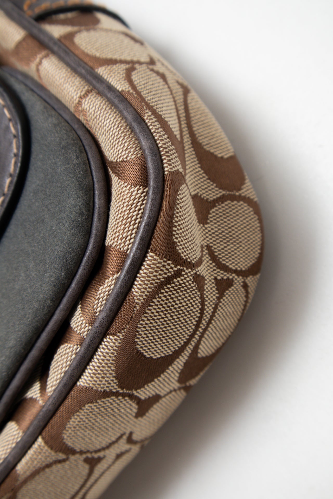 #152 Coach Shoulder Bag Brown | c. 187 | Size