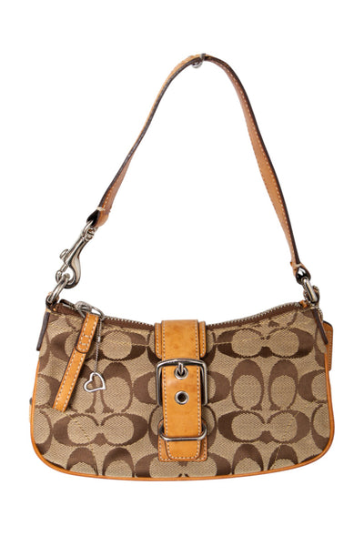 #156 Coach Shoulder Bag Brown | c. 184 | Size