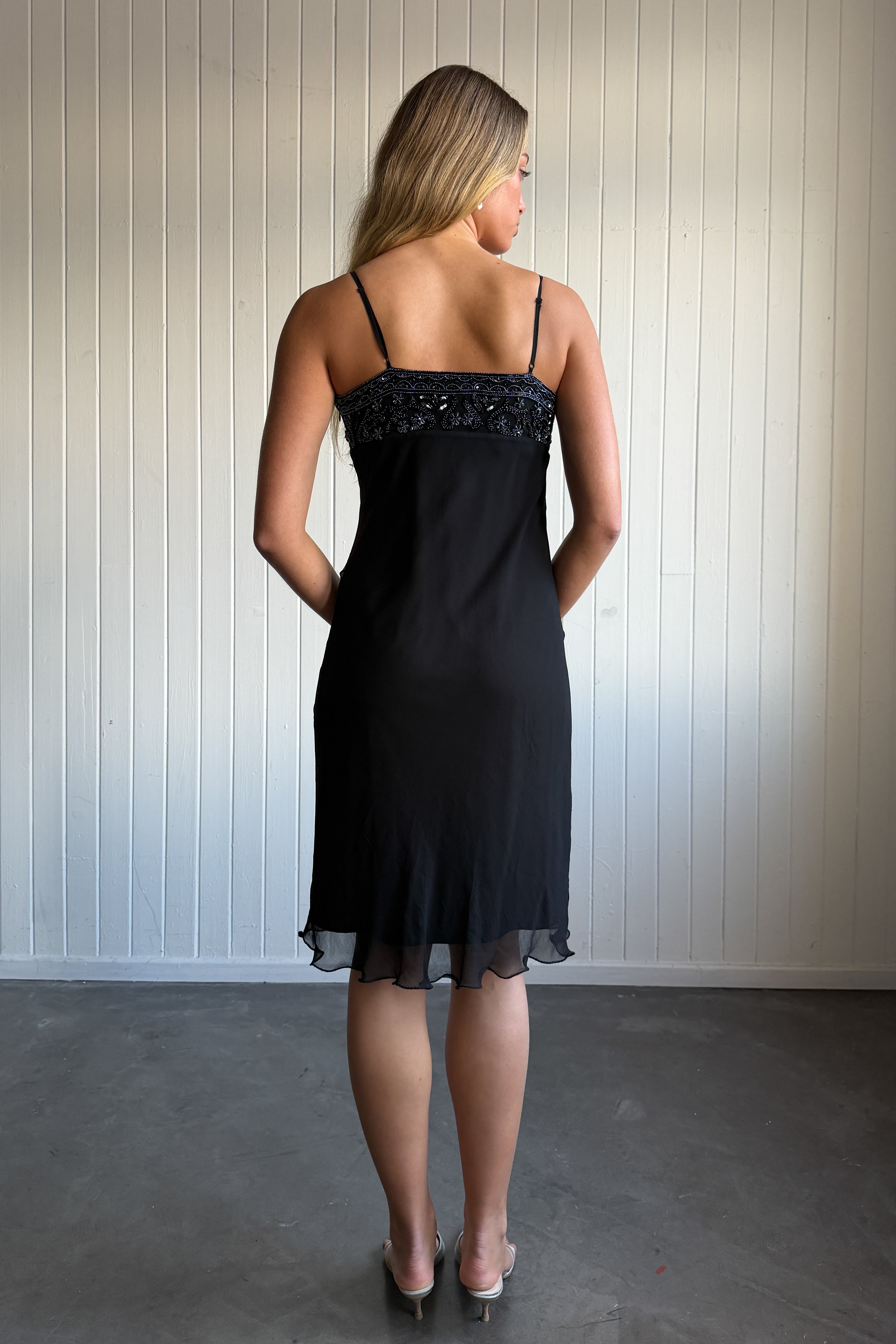 #184 Steivay Gown Black | c. 208 | Size 10