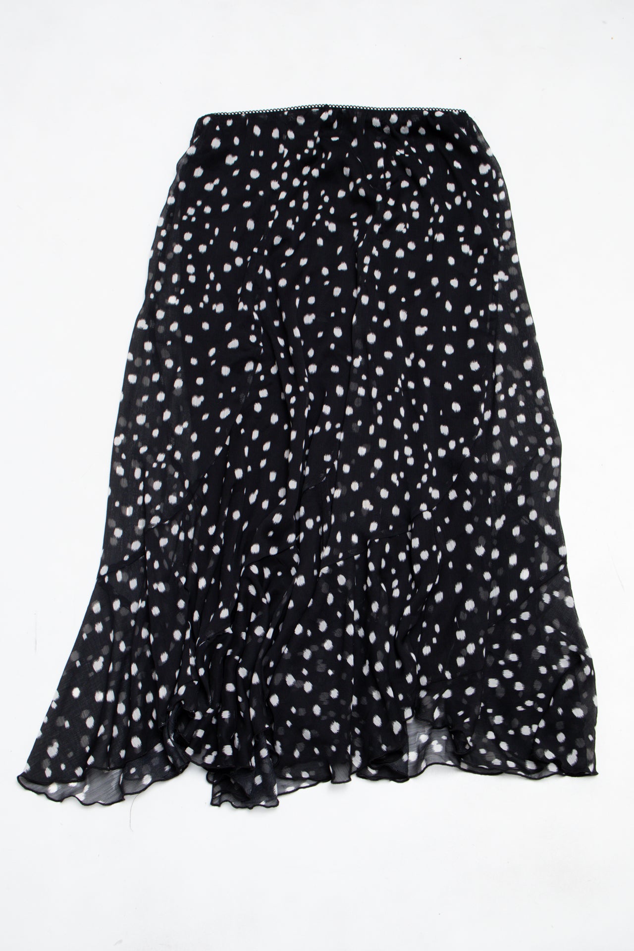 #167 Notations Skirt Black | c. 202 | Size 8