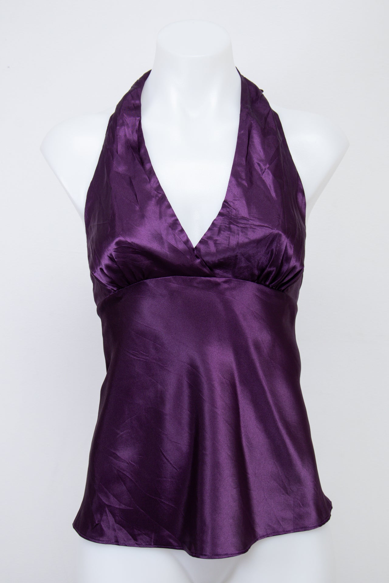 #054 La Vie En Rose Halter Top Purple | c. 200 | Size 8
