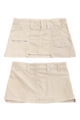 #178 Evo-e Mini Skirt Beige | c. 199 | Size 12