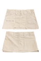 #178 Evo-e Mini Skirt Beige | c. 199 | Size 12