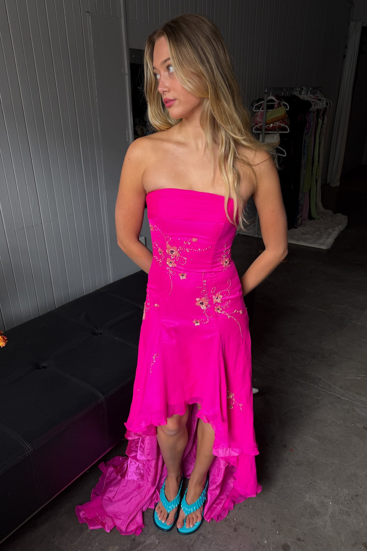 #161 Ahyoe Gown Pink | c. 208 | Size 6