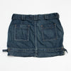 #177 Belted Mini Skirt Blue | c. 209 | Size 8