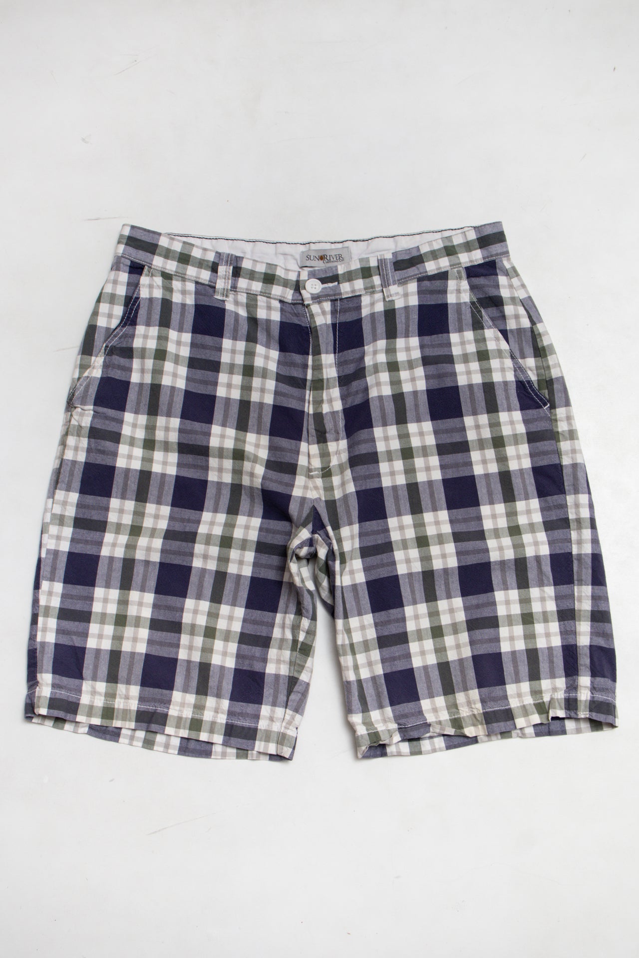 #66 Sun River Clothing Co. Shorts Navy | c. 186 | Size 10