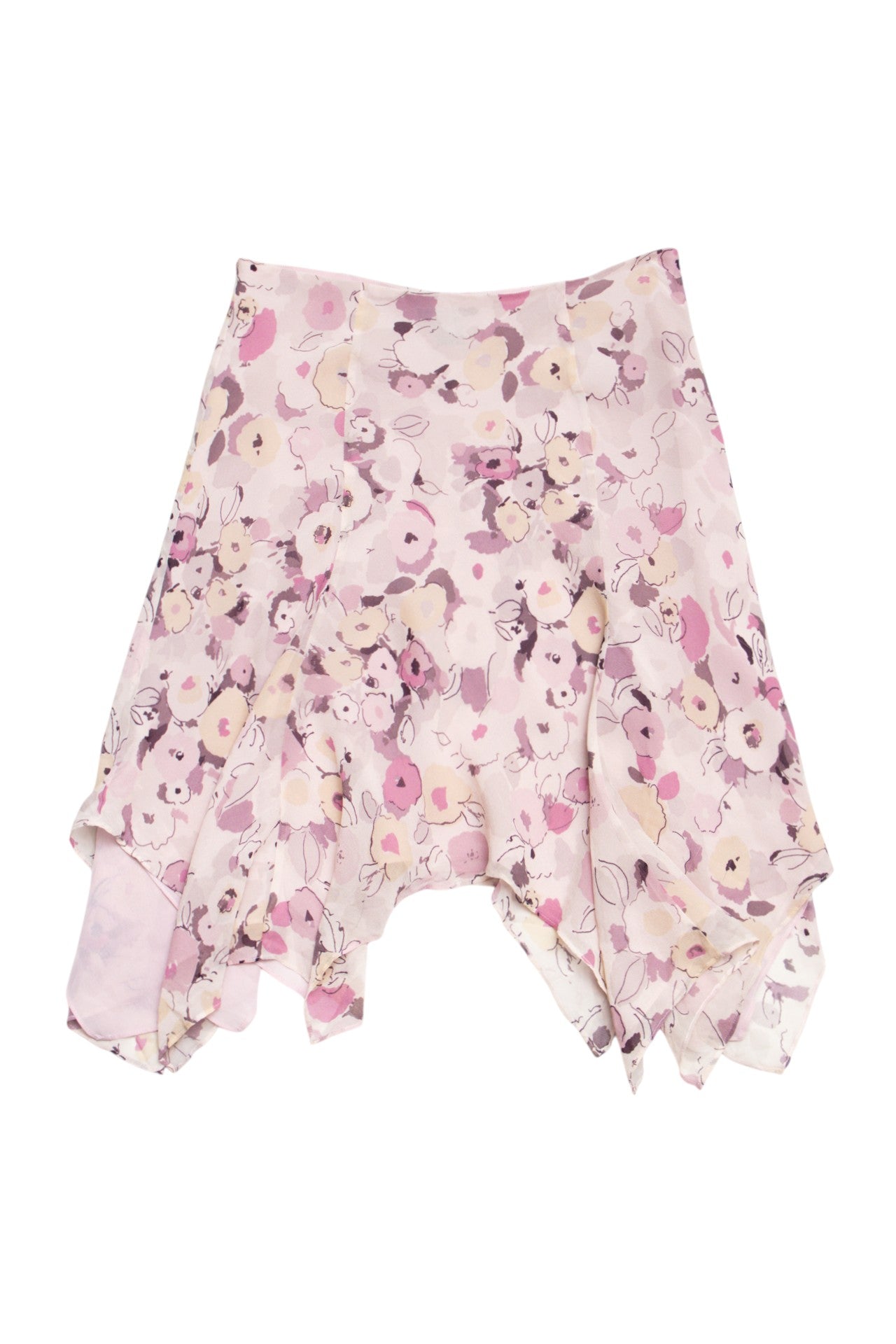 #121 Express Long Skirt Pink | c. 213 | Size 6