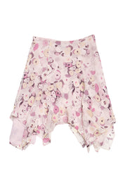 #121 Express Long Skirt Pink | c. 213 | Size 6