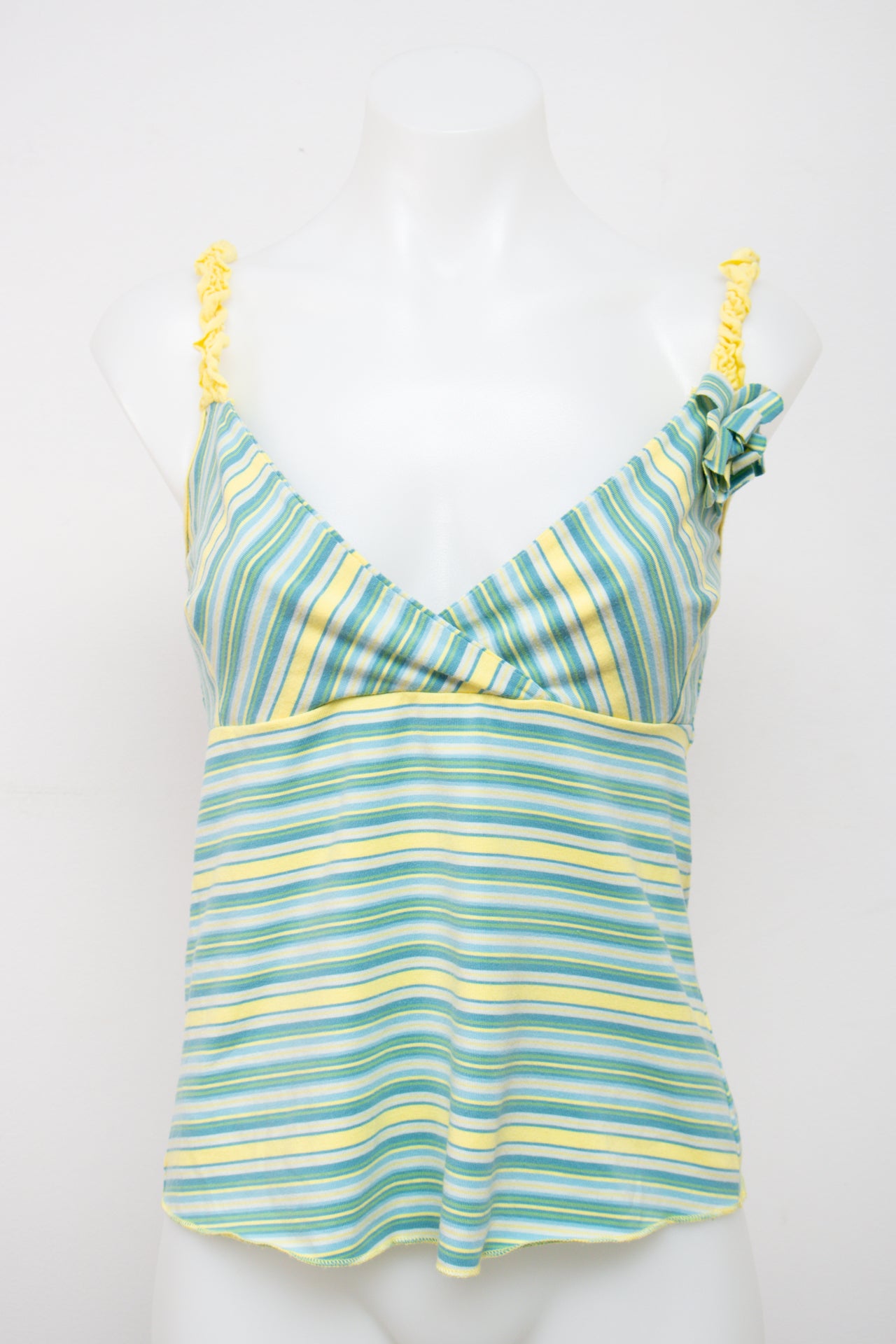 #020 Morgan Cami Top Yellow | c. 201 | Size 8