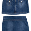 #199 Noir Denim Shorts Blue | c. 194 | Size 10