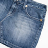 #079 Vigos Jeans Mini Skirt Blue | c. 204 | Size 12/14