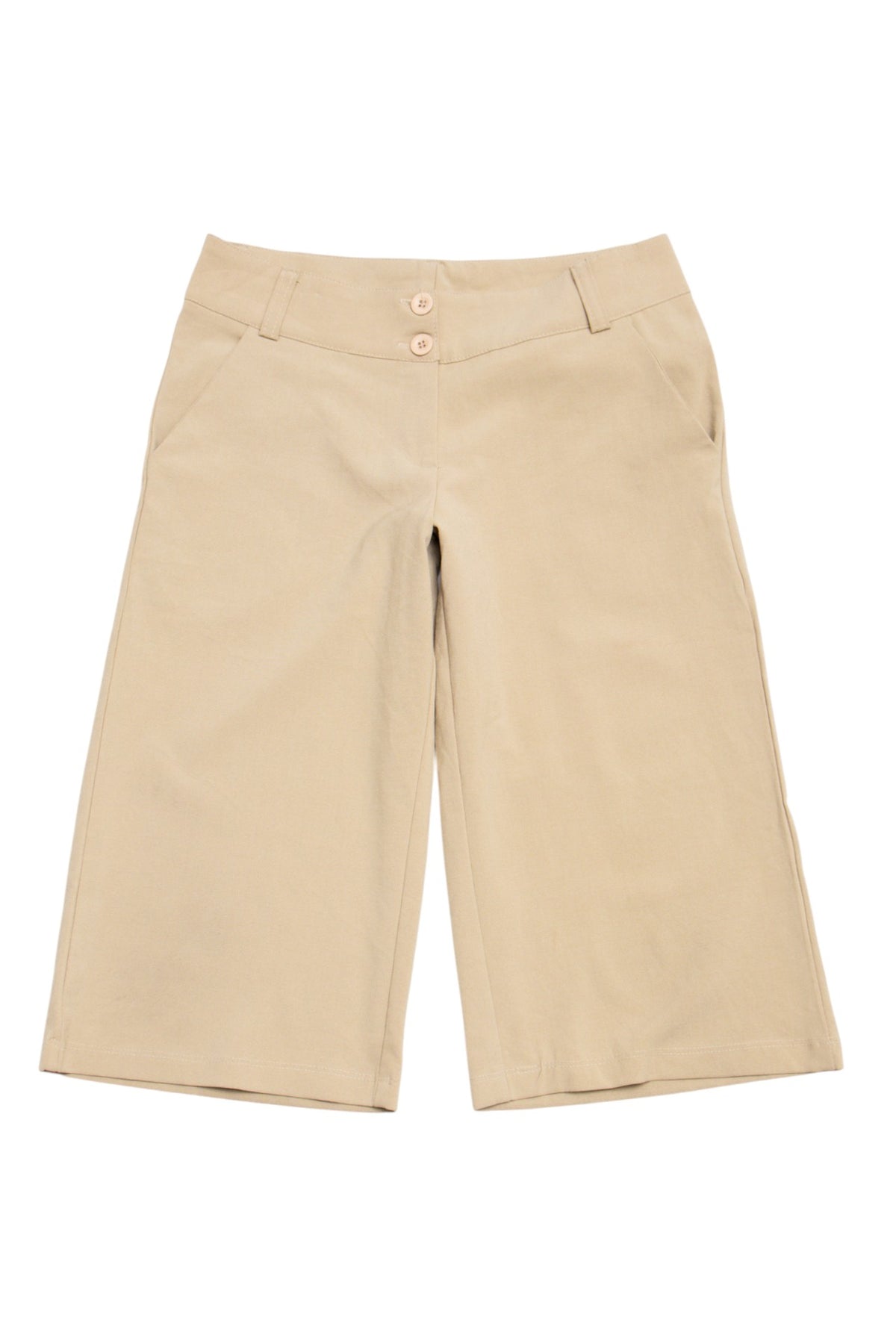 #086 Pony Tail Capris Beige | c. 209 | Size 8