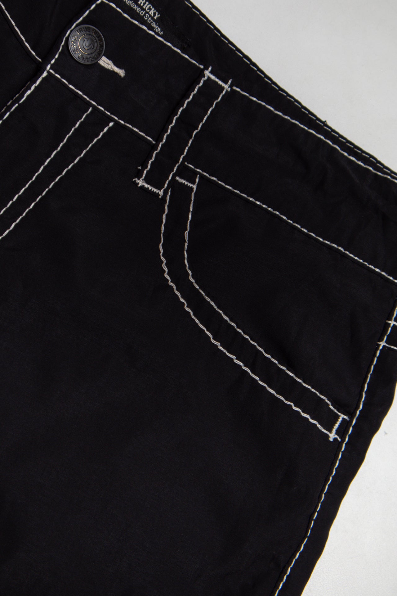 #60 True Religion Shorts Black | c. 186 | Size 12