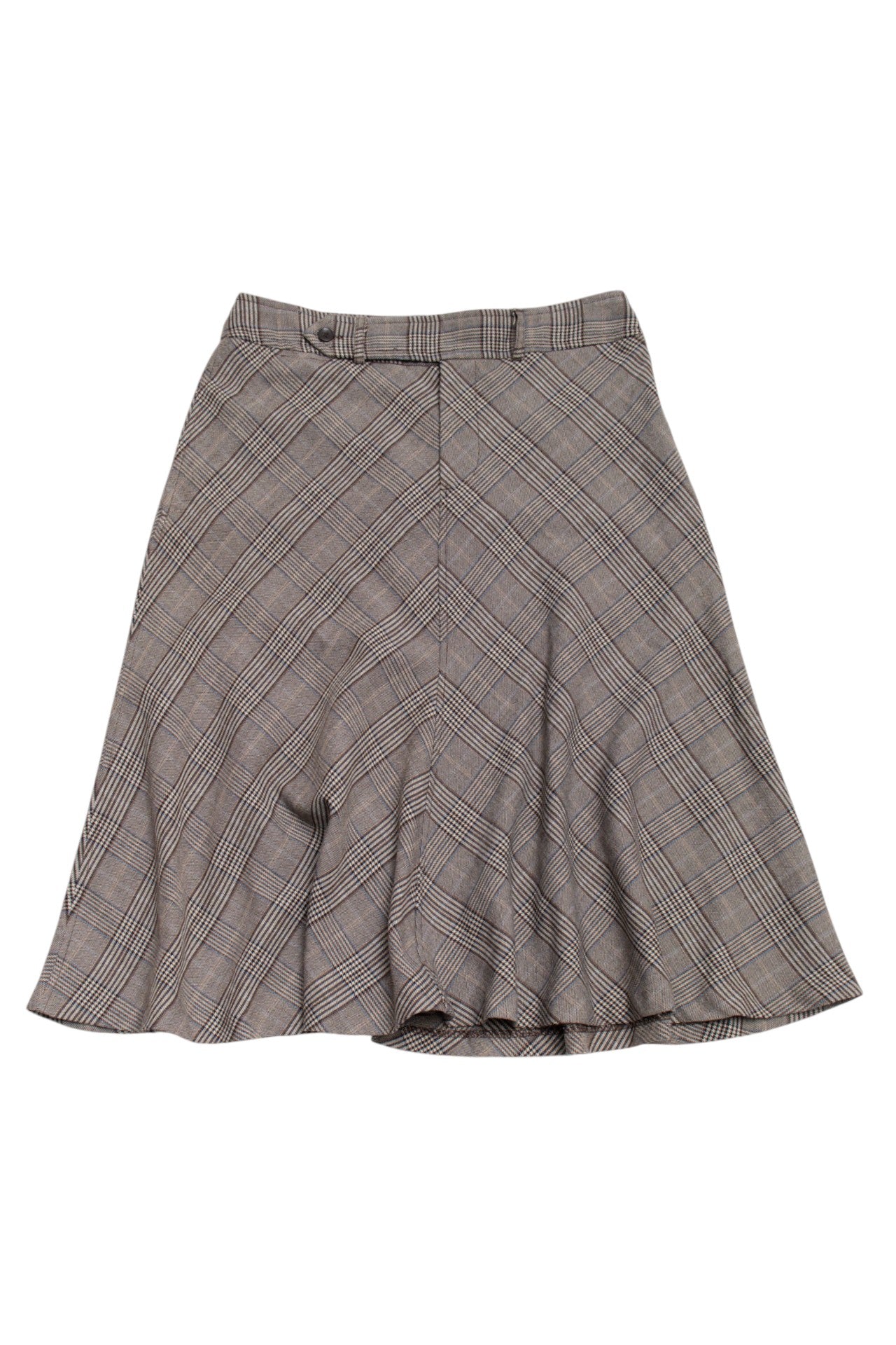 #158 Grace Elements Skirt Brown | c. 193 | Size 8