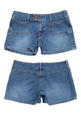 #108 Life Energy Intelligence Jeans Shorts Blue | c. 204 | Size 10