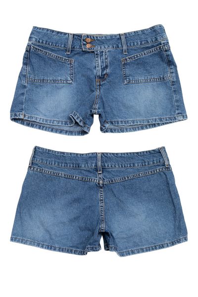 #108 Life Energy Intelligence Jeans Shorts Blue | c. 204 | Size 10