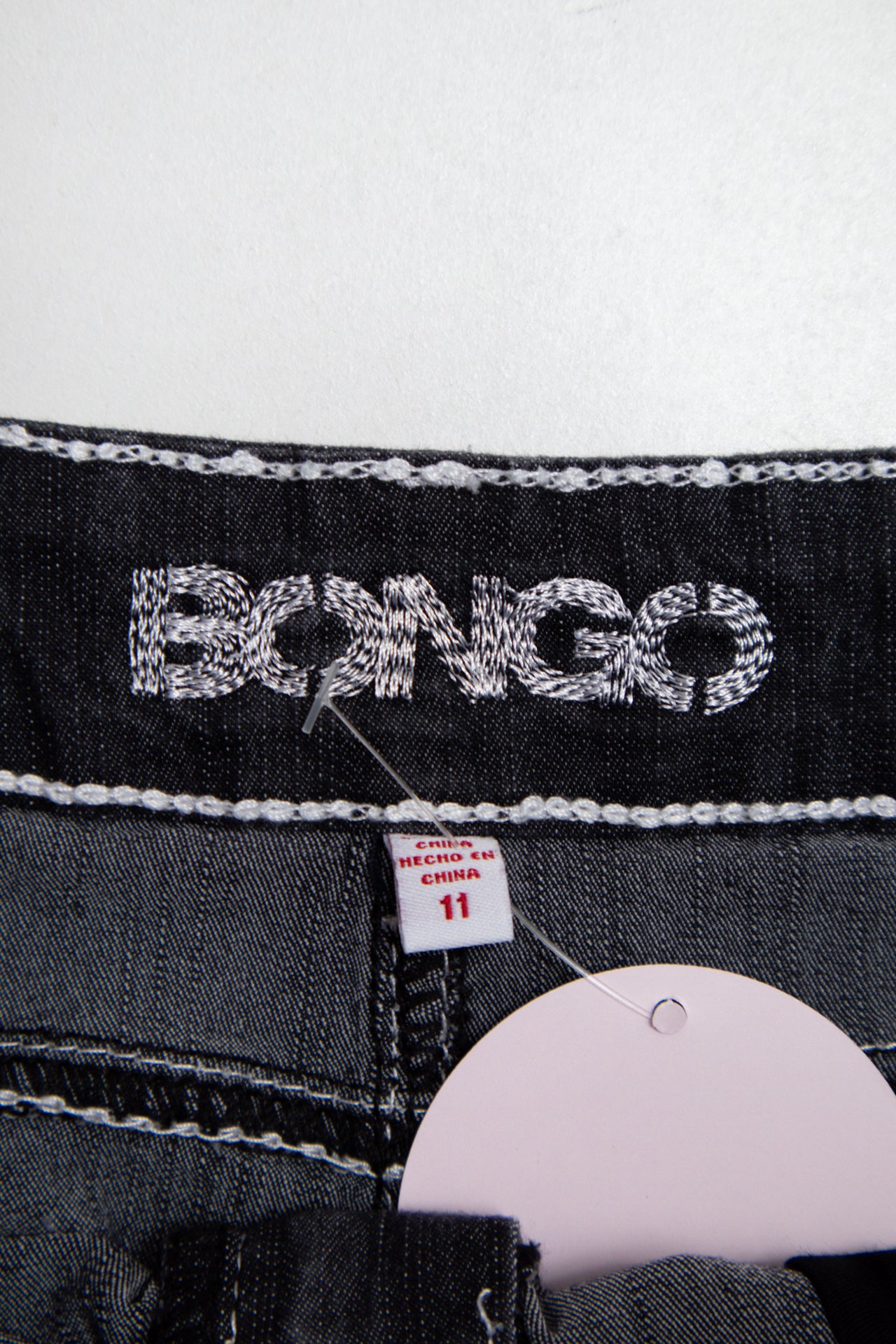 #188 Bonngo Mini Skirt Black | c. 191 | Size 8