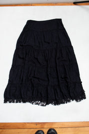 #178 Outfit Jpr Skirt Black | c. 198 | Size 8