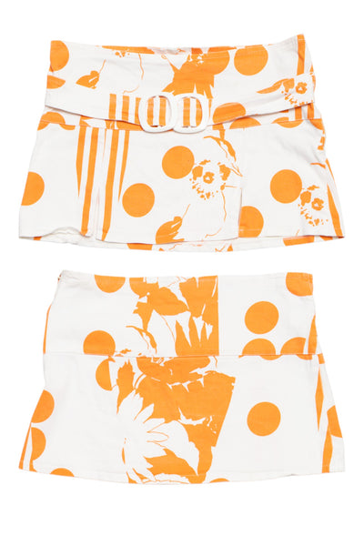 #071 Mini Skirt White | c. 204 | Size 10