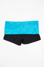 #173 Pink Yoga Victoria's Secret Booty Short Black | c. 211 | Size 8