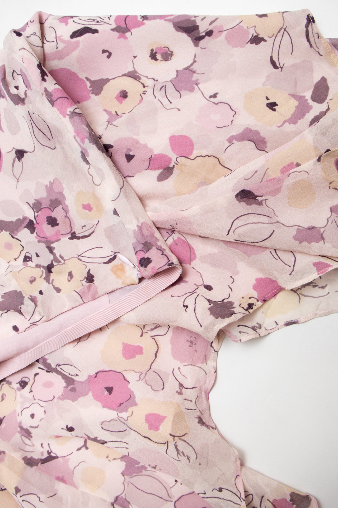 #121 Express Long Skirt Pink | c. 213 | Size 6