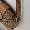 #196 Coach Shoulder Bag Brown | c. 196 | Size