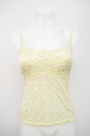 #034 Susan Lucci Cami Top Yellow | c. 202 | Size 34D