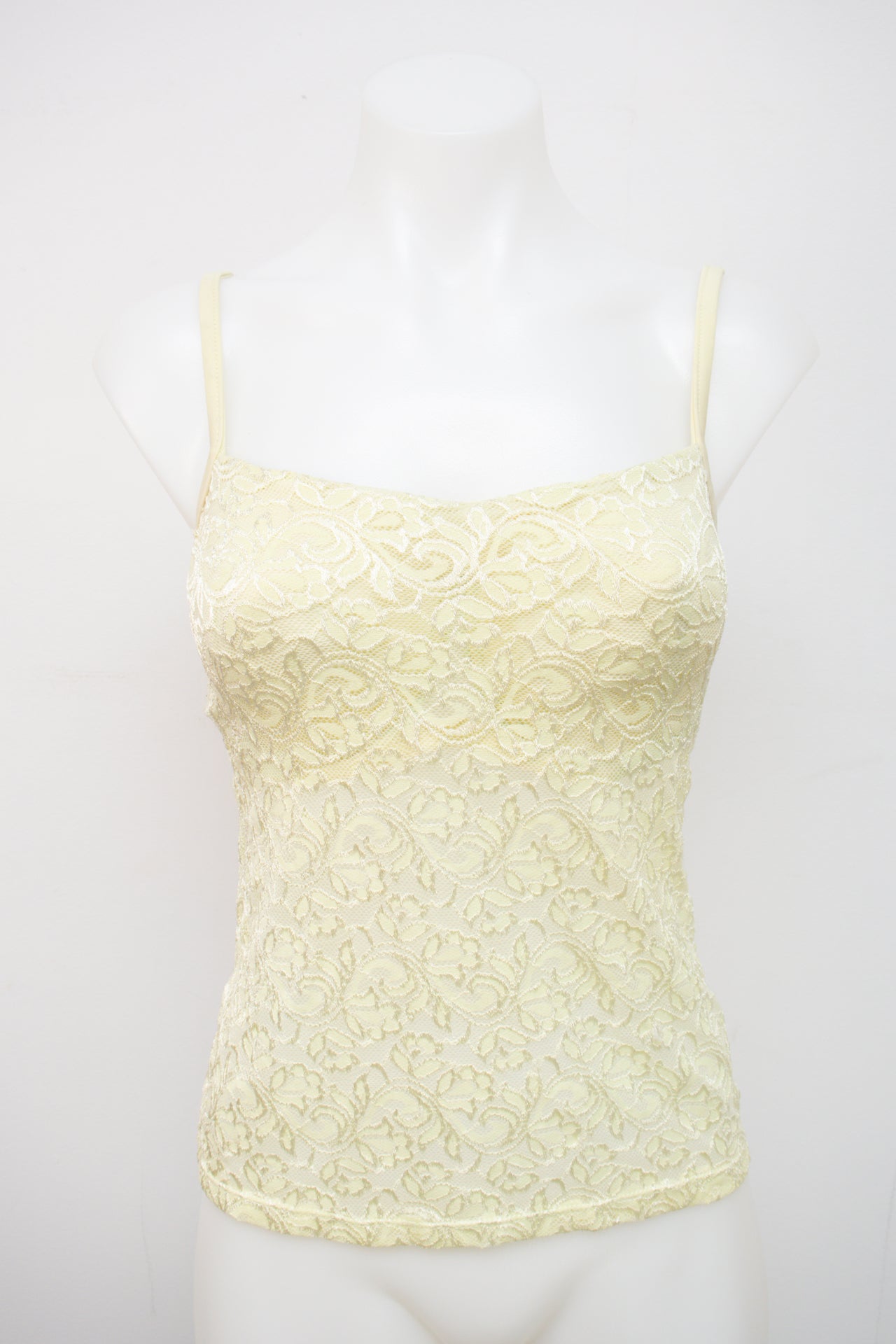 #034 Susan Lucci Cami Top Yellow | c. 202 | Size 34D