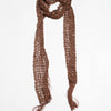 #195 Scarf Brown | c. 204 | Size