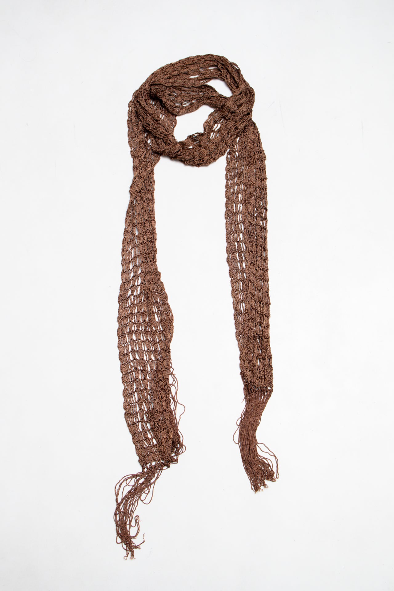 #195 Scarf Brown | c. 204 | Size