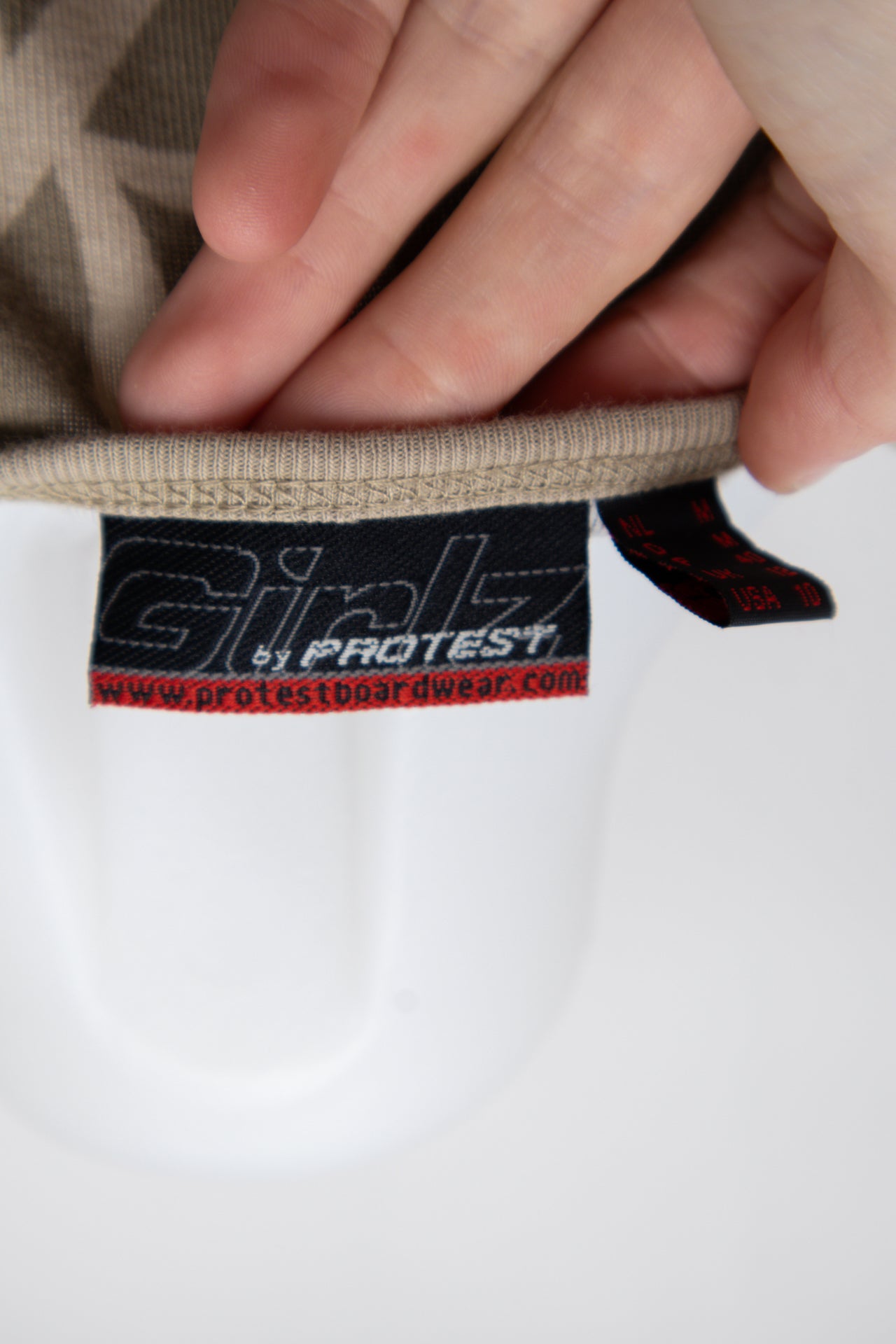 #71 Girlf By Protest T-shirt Brown | c. 198 | Size 8