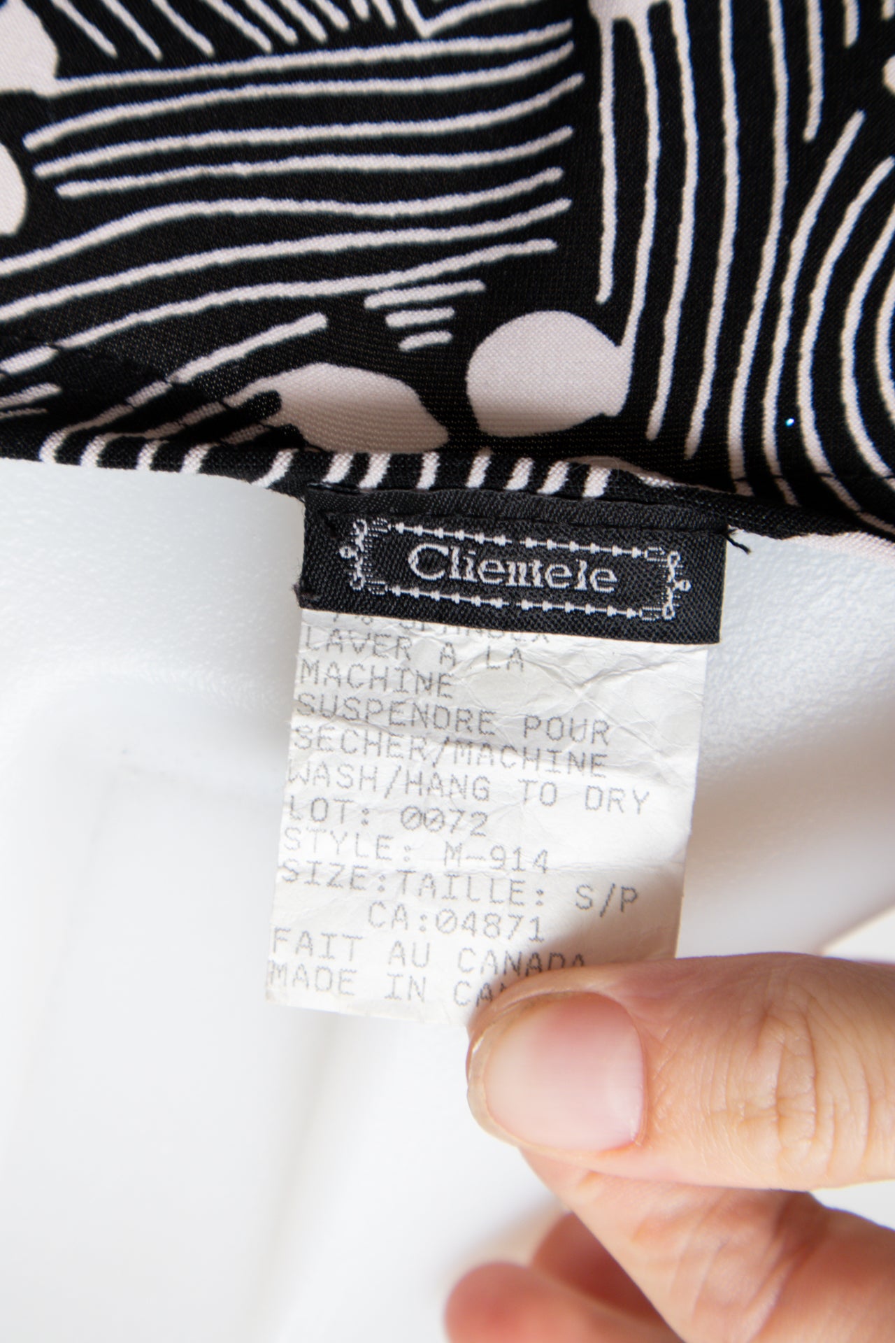 #64 clientele Cami Top Black | c. 184 | Size 10