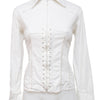 #062 Carina Long Sleeve White | c. 209 | Size 8