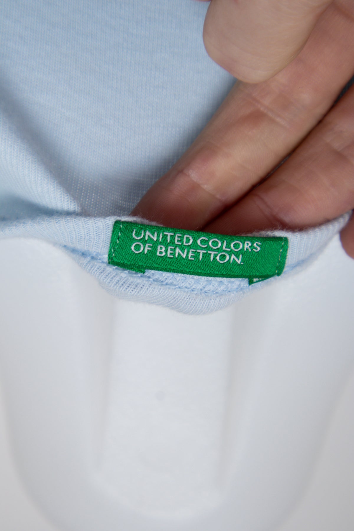 #040 United Colors Of Benetton T-shirt Blue | c. 209 | Size 8