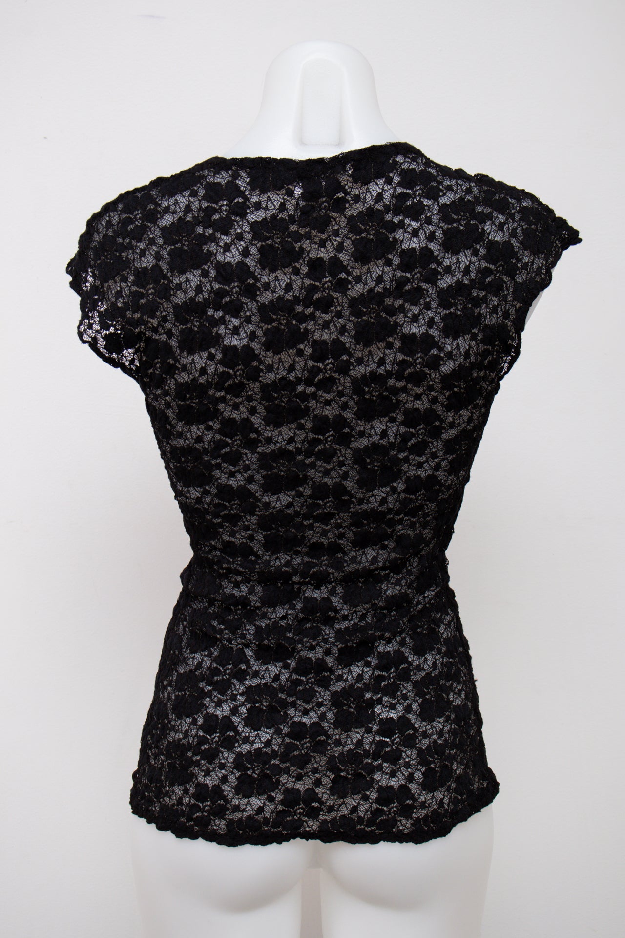 #035 White House Black Market Camisole Top Black | c. 201 | Size 8
