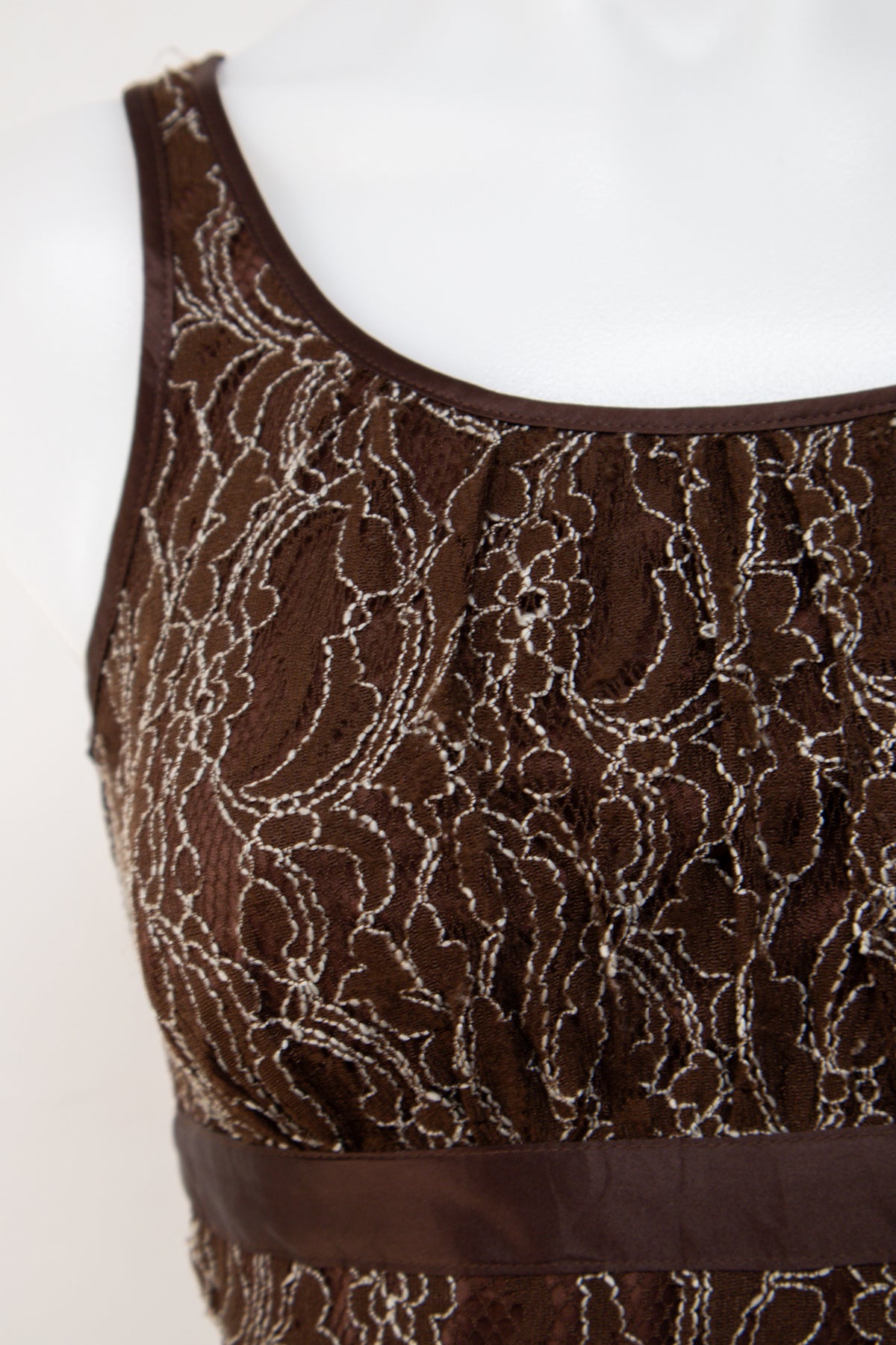 #050 Merona Top Brown | c. | Size 6/8