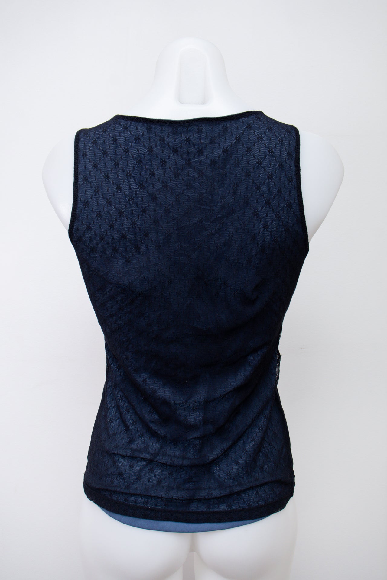 #93 Ann Taylor Petites Tank Top Navy | c. 198 | Size 8
