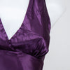 #054 La Vie En Rose Halter Top Purple | c. 200 | Size 8