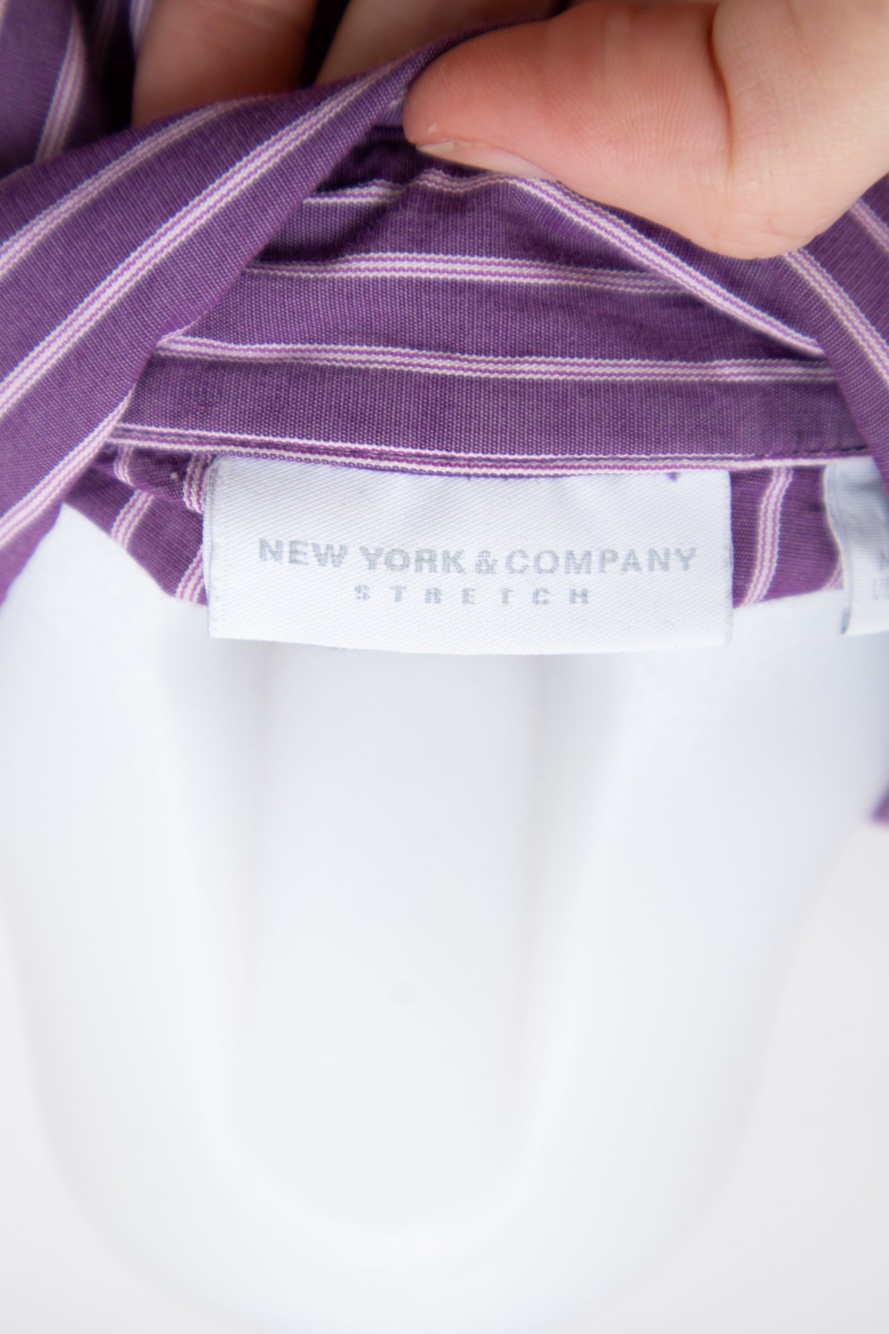 #111 New York & Company Stretch Camisole Top Purple | c. 198 | Size 6