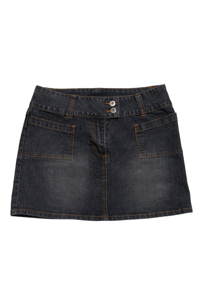 #161 Bongo Mini Skirt Blue | c. 203 | Size 10