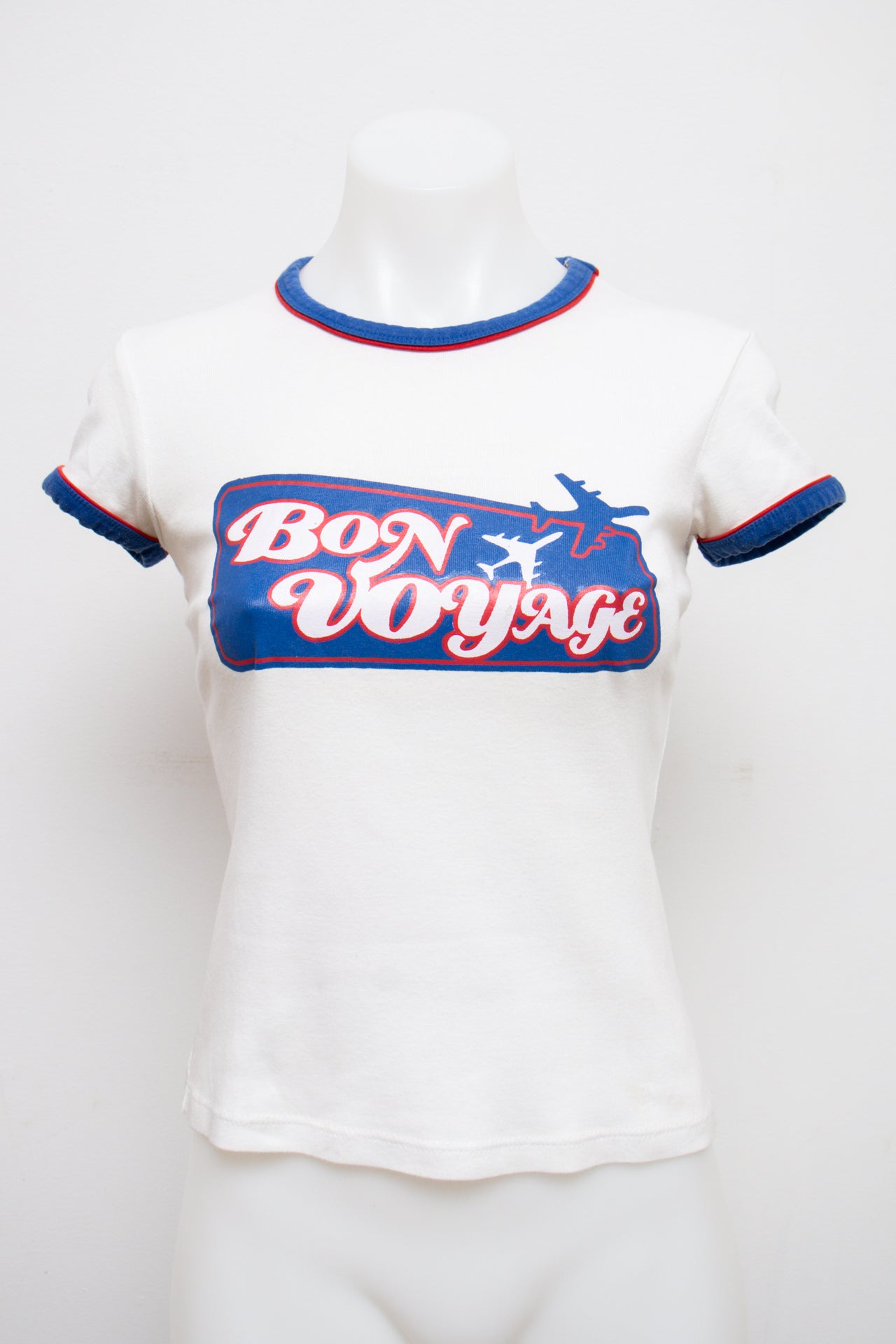 #047 Zara Traf T-shirt White | c. 203 | Size 8