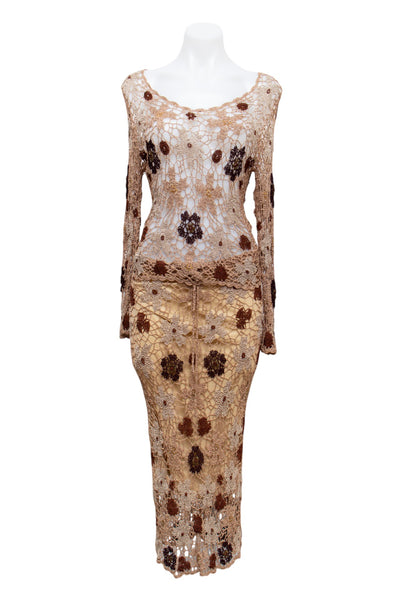 #161 Nicowa Skirt Beige | c. 192 | Size 10