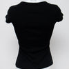 #67 Zara Trf T-shirt Black | c. 196 | Size 8