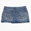 #078 X2 Mini Skirt Blue | c. 204 | Size 8