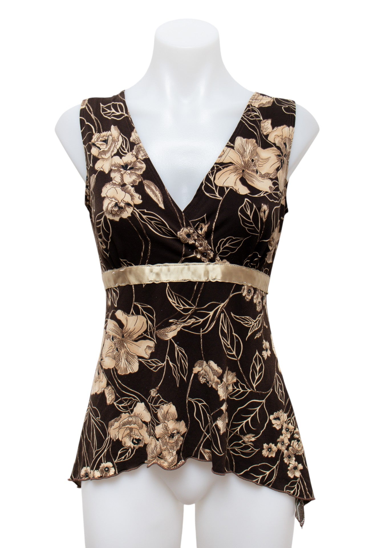 #21 Susan Lawrence Cami Top Brown | c. 193 | Size 8