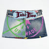 #173 Take Two Mini Skirt Blue | c. 200 | Size 8