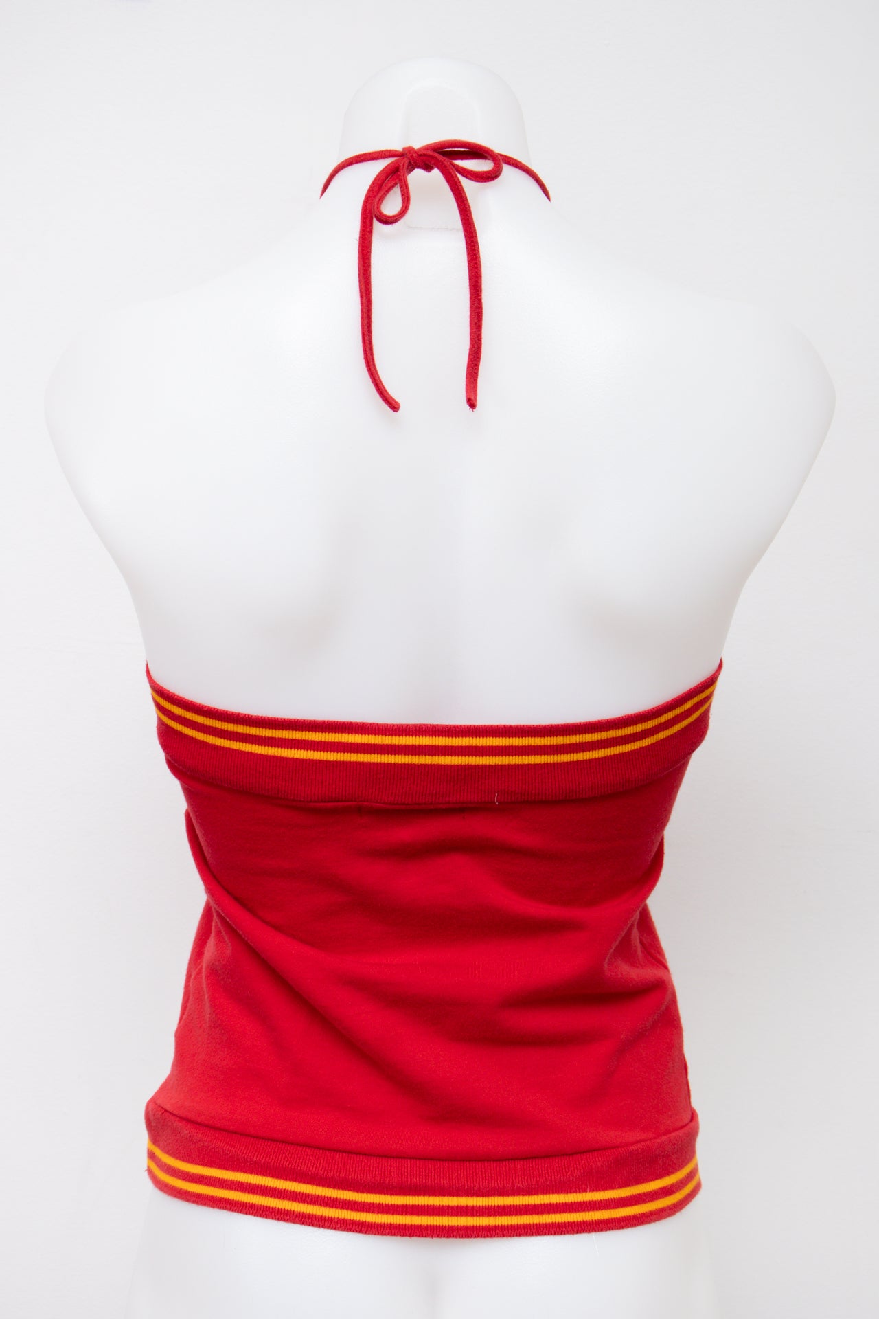 #115 De Sport Halter Top Red | c. 196 | Size 8